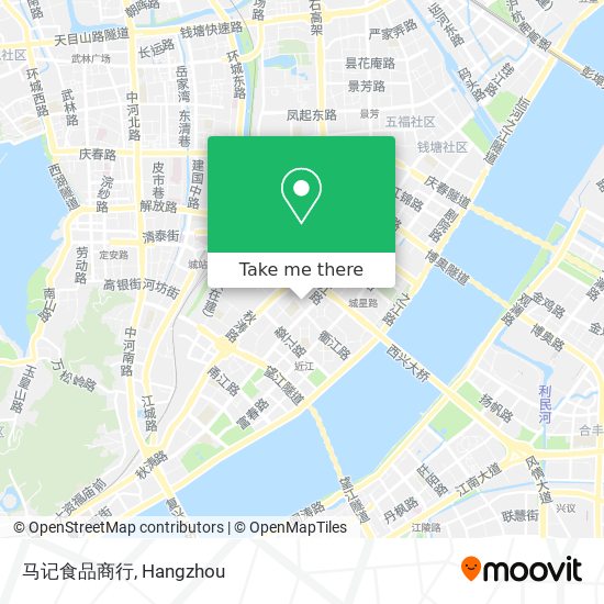 马记食品商行 map