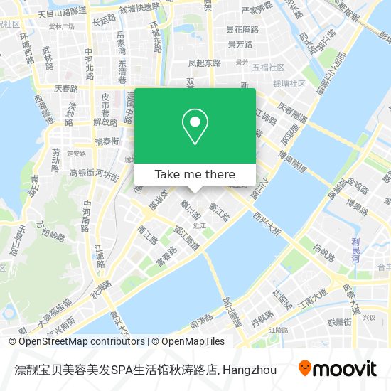 漂靓宝贝美容美发SPA生活馆秋涛路店 map