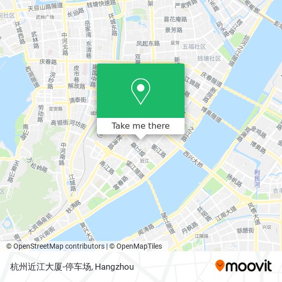 杭州近江大厦-停车场 map