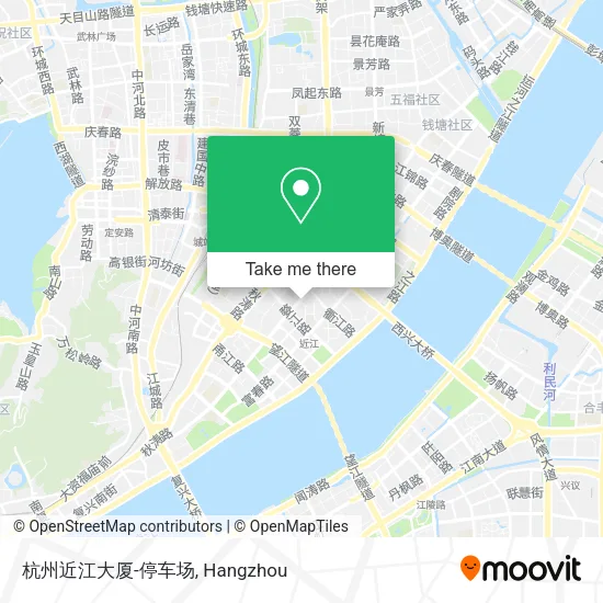 杭州近江大厦-停车场 map