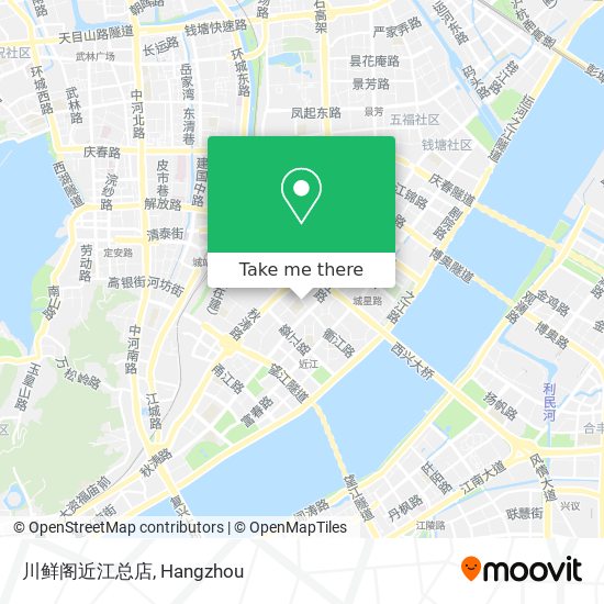 川鲜阁近江总店 map