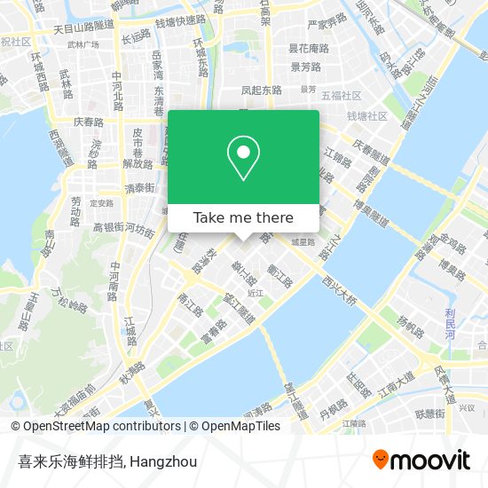 喜来乐海鲜排挡 map