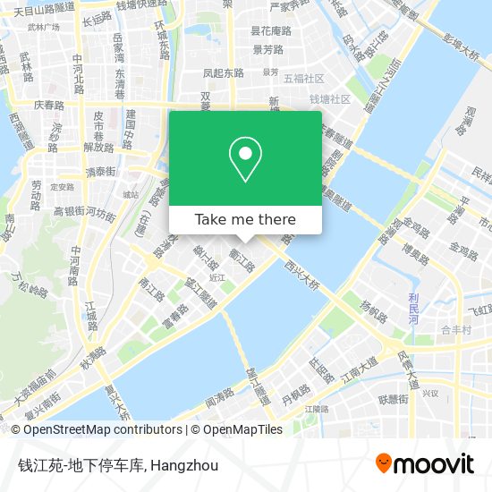 钱江苑-地下停车库 map