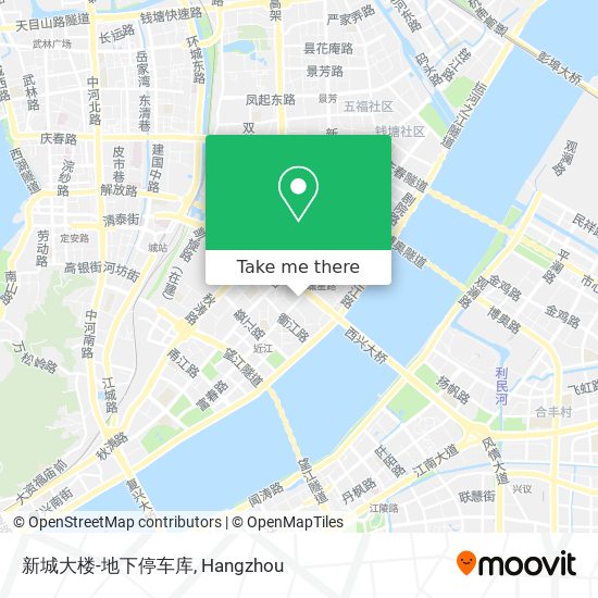 新城大楼-地下停车库 map