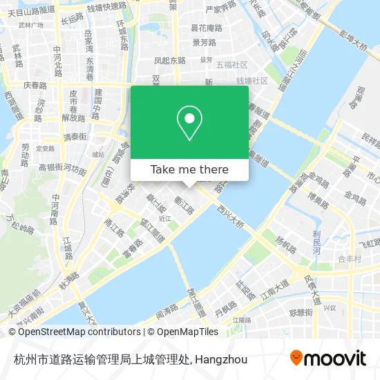 杭州市道路运输管理局上城管理处 map
