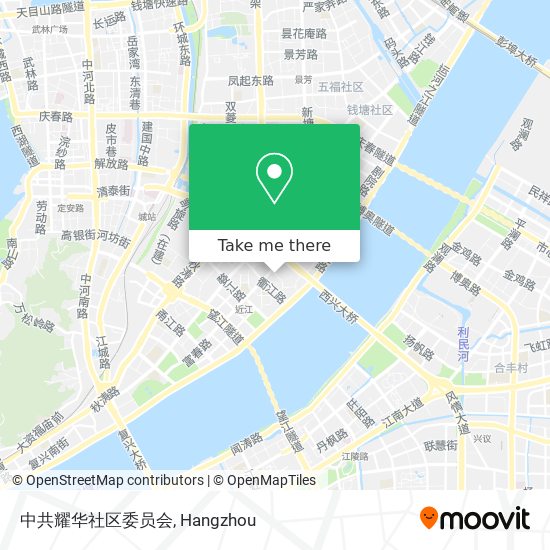 中共耀华社区委员会 map