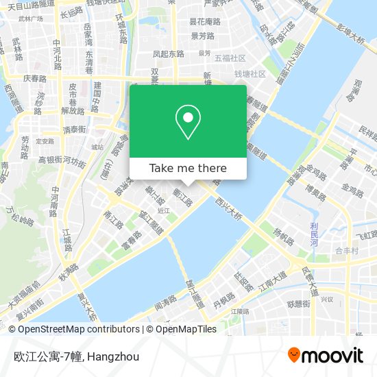 欧江公寓-7幢 map
