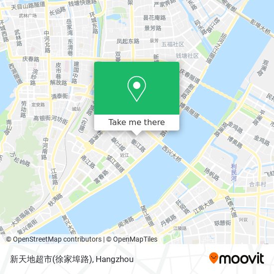 新天地超市(徐家埠路) map