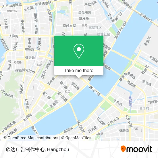 欣达广告制作中心 map