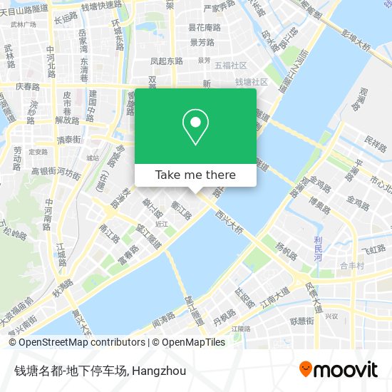 钱塘名都-地下停车场 map