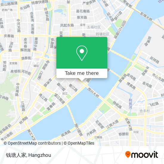 钱塘人家 map