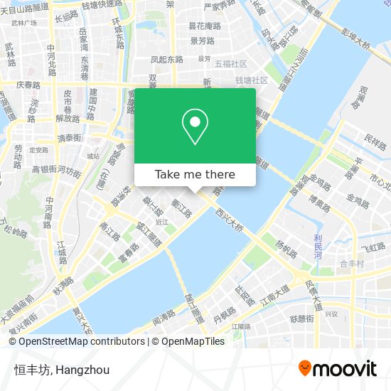 恒丰坊 map