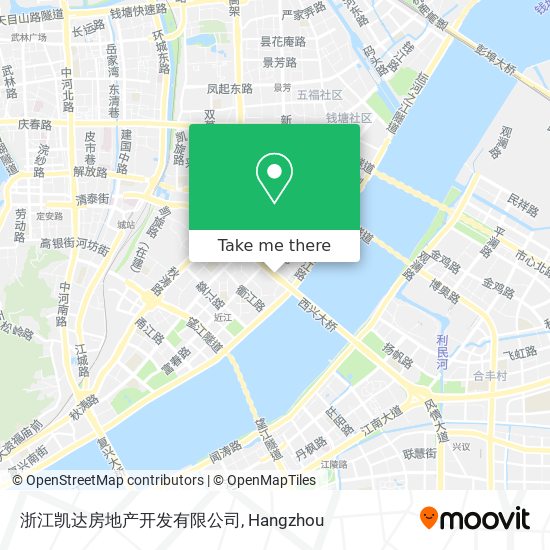 浙江凯达房地产开发有限公司 map