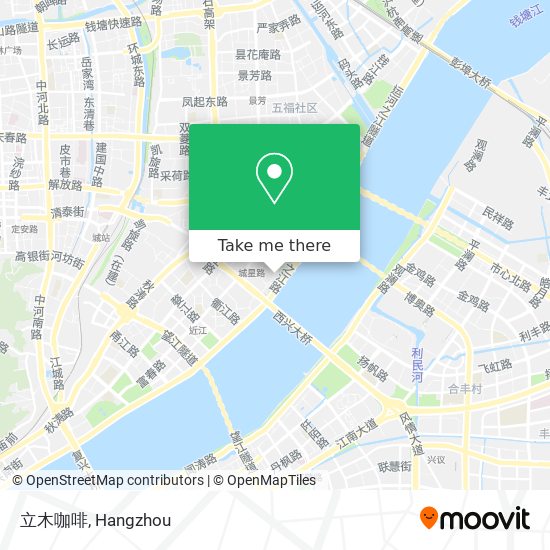 立木咖啡 map