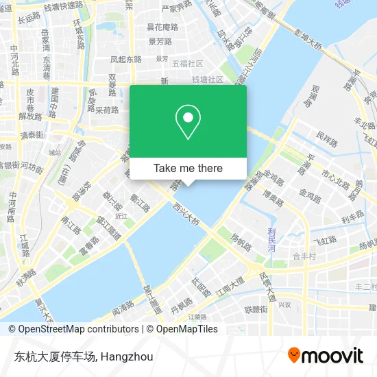 东杭大厦停车场 map