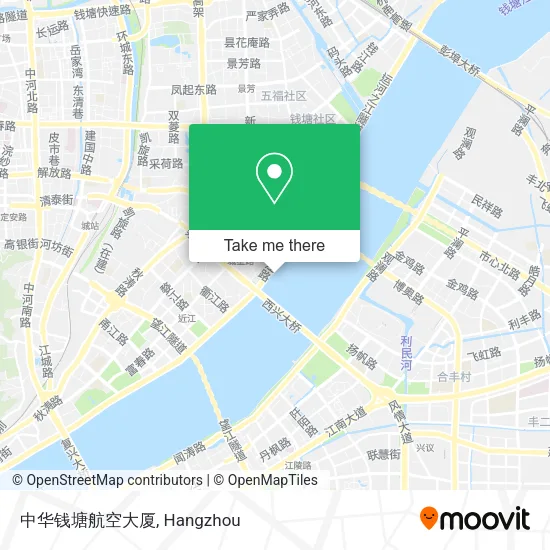 中华钱塘航空大厦 map