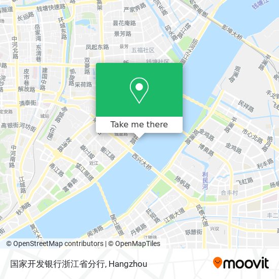 国家开发银行浙江省分行 map