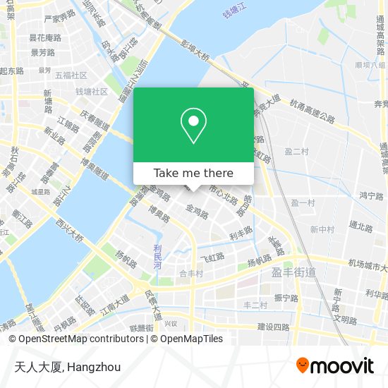 天人大厦 map