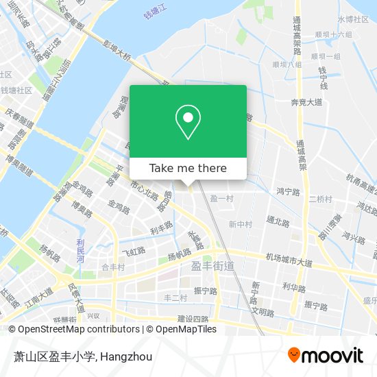 萧山区盈丰小学 map