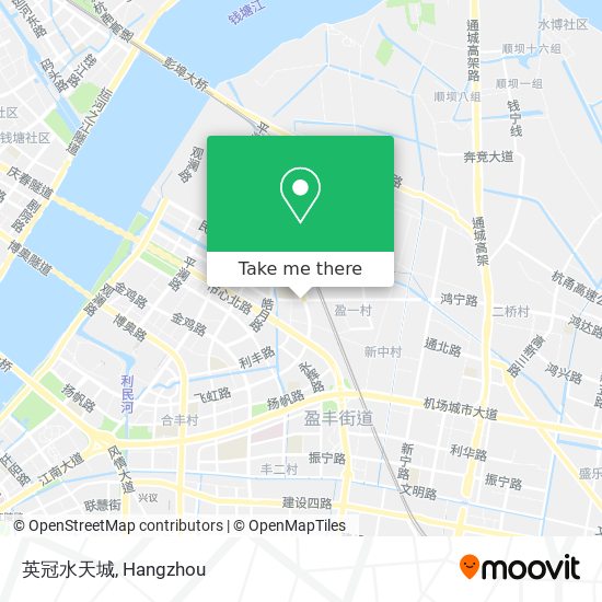 英冠水天城 map