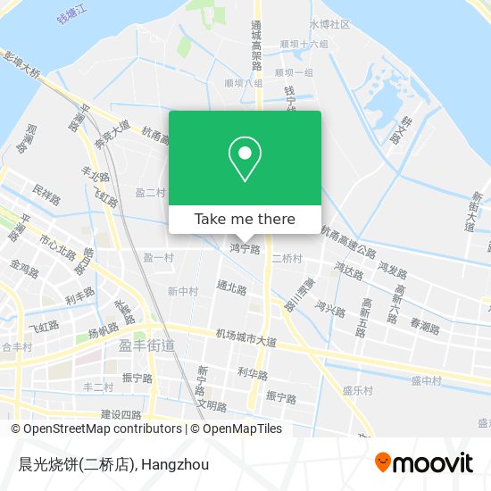 晨光烧饼(二桥店) map