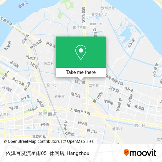 依泽百度流星雨051休闲店 map