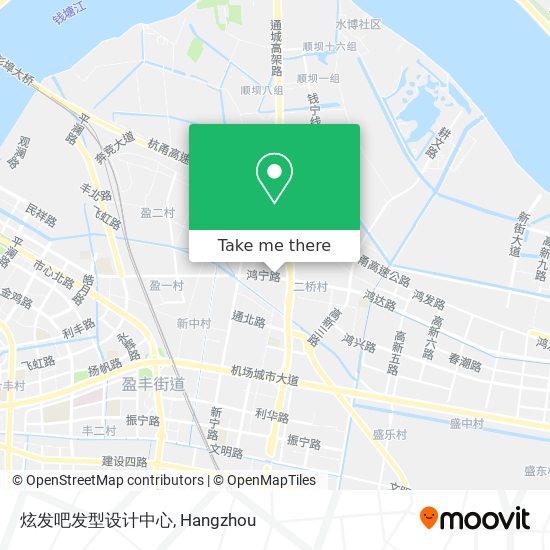 炫发吧发型设计中心 map