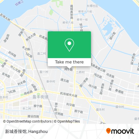 新城香辣馆 map