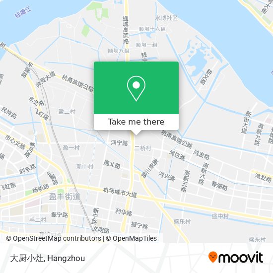 大厨小灶 map