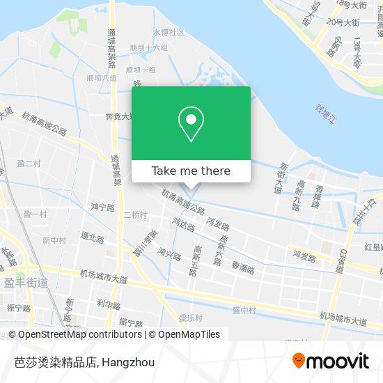 芭莎烫染精品店 map