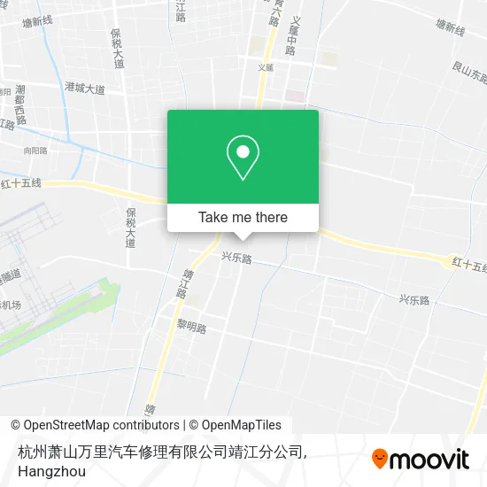 杭州萧山万里汽车修理有限公司靖江分公司 map