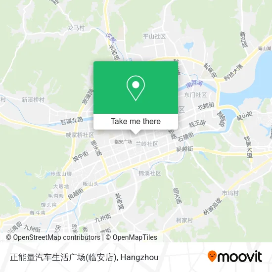 正能量汽车生活广场(临安店) map