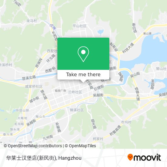 华莱士汉堡店(新民街) map