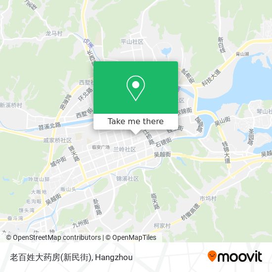 老百姓大药房(新民街) map
