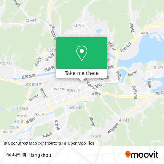 创杰电脑 map