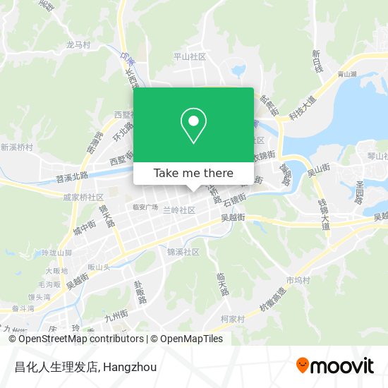 昌化人生理发店 map