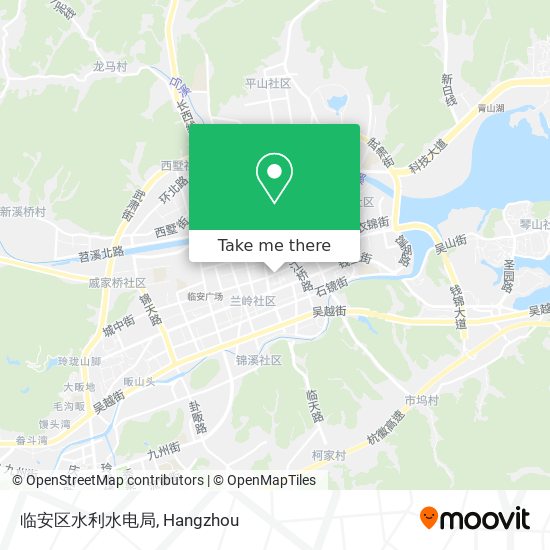临安区水利水电局 map