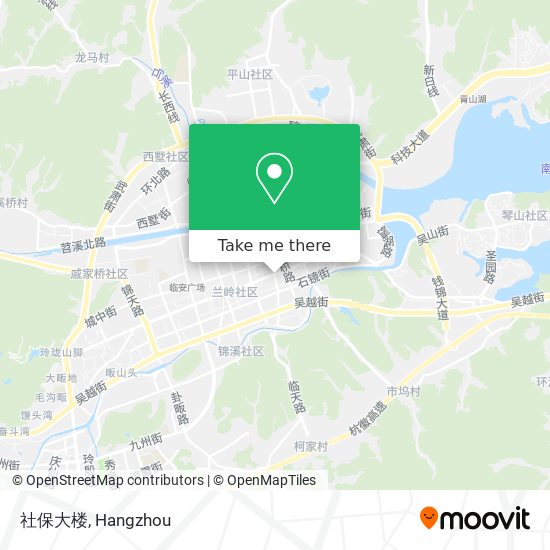 社保大楼 map