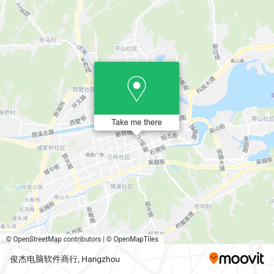 俊杰电脑软件商行 map