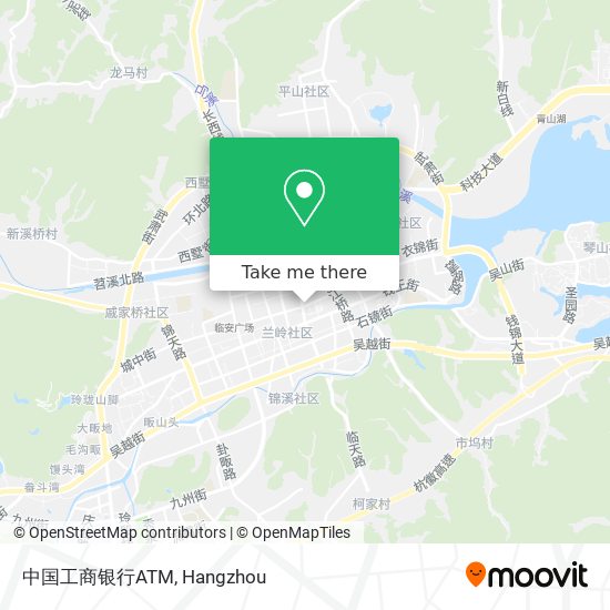 中国工商银行ATM map