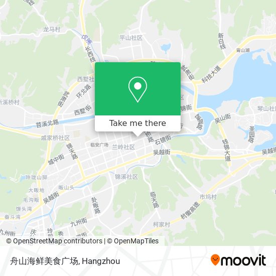 舟山海鲜美食广场 map