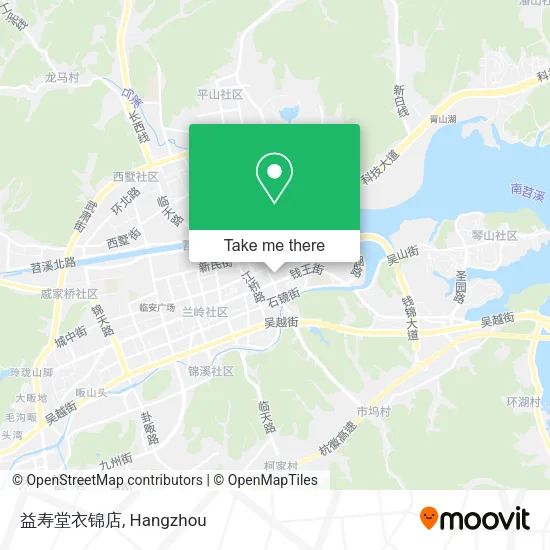 益寿堂衣锦店 map