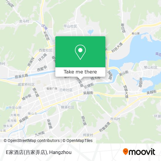 E家酒店(吕家弄店) map