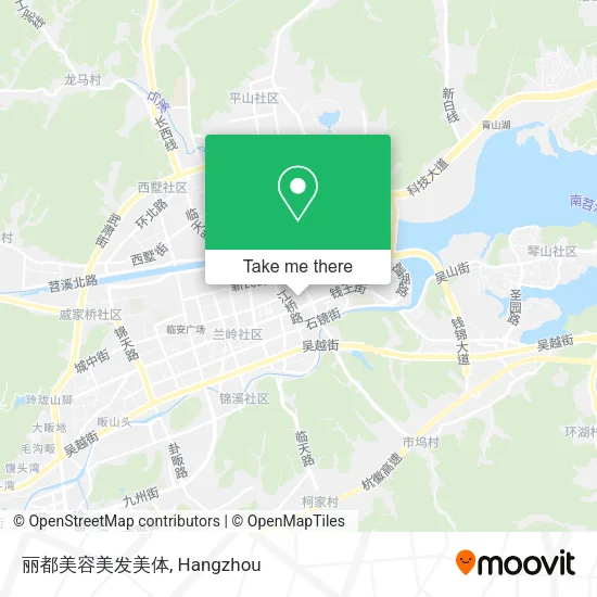 丽都美容美发美体 map