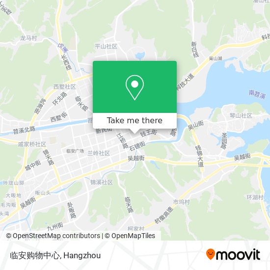 临安购物中心 map