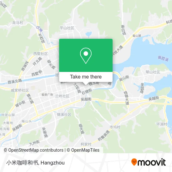 小米咖啡和书 map