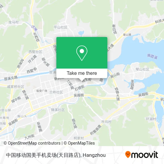 中国移动国美手机卖场(天目路店) map