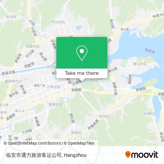 临安市通力旅游客运公司 map