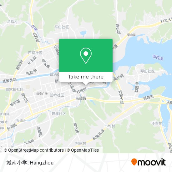 城南小学 map