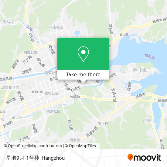 星港9月-1号楼 map
